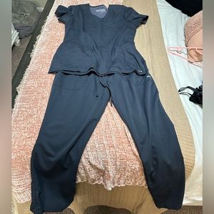 Greys anatomy scrub medium top AND joggers.